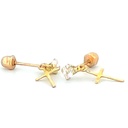 BROQUEL CRUZ COLGANTE 10K