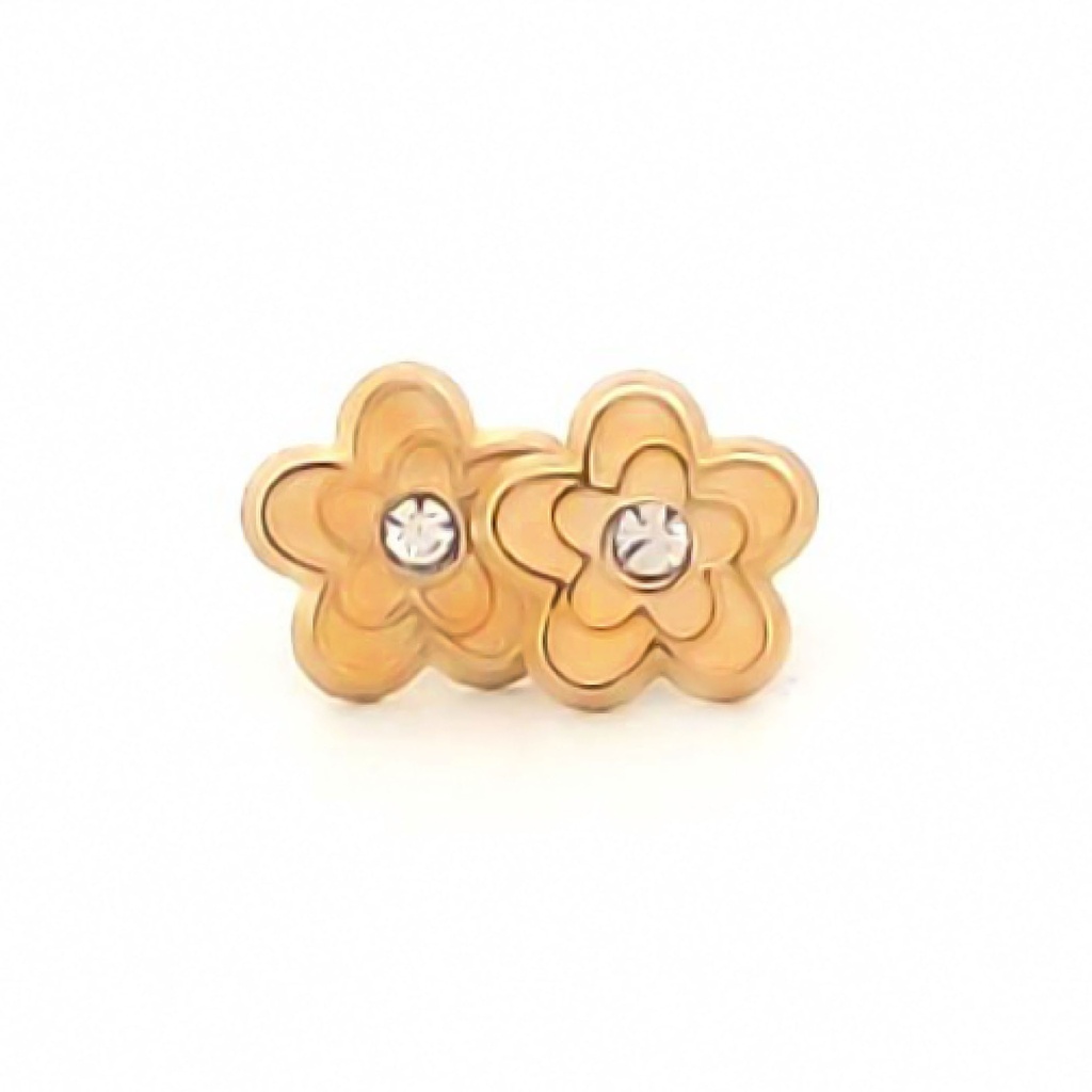 [353416] BROQUEL FLOR C/FLOR GIRADA LUS 10K